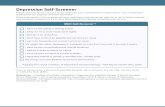 Depression Self-Screener - Viibryd Patient Depression Self... · Depression Self-Screener. Please note that this form is not a formal diagnostic tool or substitute for medical advice.