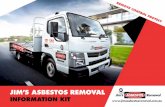 JIM’S ASBESTOS REMOVAL · 2017-02-06 · contents jim’s asbestos removal offers you the best opportunity to become a successful asbestos removalist with australia’s most recognised