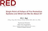 Single Point of Failure of Fire Protection Systems …...Single Point of Failure of Fire Protection Systems and What Can We Do About It? M.C. Hui CPEng, CEng, NER, FIEAust, FIFireE,