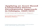 Applying an Asset-Based Community-Driven Development ... · Applying an Asset-Based Community-Driven Development Approach in Ethiopia, 2003-2011 Final Internal Evaluation Report Introduction