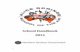 School Handbook 2015 - School of the Air · Ms Martell Dunn Year 5/6 Mrs Sally Anderson / Mr Steve Bell Year 4 Miss Stephanie Whitelum Year 2/3 Ms Ursula Dobbe Year 1 Ms Sasha Cameron