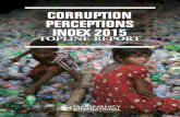 Corruption perCeptions index 2015 - MPC · 2016-04-11 · The Corruption Perceptions Index (CPI) was established in 1995 as a composite indicator used to measure perceptions of corruption