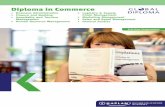Diploma in CommerceThe Global Diploma – Diploma in Commerce is a programme to be completed in 8 months. Upon completion of the Global Diploma, Upon completion of the Global Diploma,