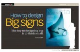 Before & After magazine | 0689 | How to design big signsmckinneyhighschoollibrary.weebly.com/uploads/1/0/5/... · How to design big signs 0689 How to design big signs 3 of 16 3 of