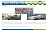 A 5 year Strategy 2015 – 2020library.college.police.uk/docs/NPCC/Policing_the_Roads... · 2015-04-13 · automatic number plate recognition (ANPR) to detect and disrupt those criminals