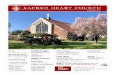 SACRED HEART CHURCH · 2019-09-19 · From the Staff at Sacred Heart Church Cor ad cor loquitur… (A heart-to-heart dialogue…) My dear parish family: I would like to wish all of