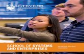 SCHOOL OF SYSTEMS - Stevens Institute of …...The School of Systems and Enterprises at Stevens Institute of Technology is one of the leading institutions in systems innovation and