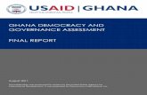 GHANA DEMOCRACY AND GOVERNANCE ASSESSMENTdemocracyinternational.com/media/Ghana DG Assessment.pdf · Democracy International’s assessment team are as follows: There is the perception