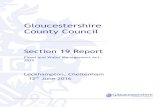Gloucestershire County Council · County, Gloucestershire County Council (GCC) must investigate flooding incidents (to the extent it considers necessary and appropriate) to identify: