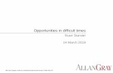 Opportunities in difficult times - Allan Gray · Opportunities in difficult times Ruan Stander 14 March 2019. ... Tencent Facebook Global Facebook North America $ Advertising Revenue/User