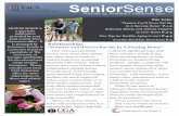 SENIOR SENSE is - UGA · SENIOR SENSE is a quarterly publication provided by your local county UGA Extension office. It is prepared by Extension Family & Consumer Sciences specialists