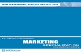 B.S. in Business Administration MARKETING · B.S. in Business Administration-Marketing Specialization Below is an example plan of study for the B.S. in Business Administration program