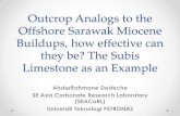 Outcrop Analogs to the Offshore Sarawak Miocene Buildups ......Offshore Sarawak Miocene Buildups, how effective can they be? The Subis Limestone as an Example ... The Geology and Mineral