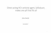 Direct acting HCV antiviral agent, Sofosbuvir, makes one ...Direct acting HCV antiviral agent, Sofosbuvir, makes one pill that fits all Zahra Rashidi 01/25/2017 1. CONTENT §Introduction