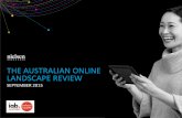 THE AUSTRALIAN ONLINE LANDSCAPE REVIEW · SMARTPHONE TABLET SESSIONS ON PORTABLE DEVICES HAS GROWN 55% IN A YEAR Source: Nielsen Online Ratings - Market Intelligence September 2015