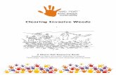 Clearing Invasive Weeds - South African National Biodiversity … · 2018-04-04 · Clearing Invasive Weeds During this last week we have been learning about water in our natural