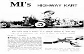 MI's HIGHWAY KART - Vintage Projects · MI's HIGHWAY KART You don't need a trailer or a station wagon to haul this kart to a track-you can drive it there on public roads! By R. J.