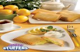 Sweet Stuffers offers a wide variety of delicious handheld ... · 11/25/2015  · Sweet Stuffers offers a wide variety of delicious handheld and mini pies. Made with fresh fruit and