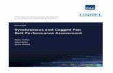 March 2014 Synchronous and Cogged Fan Belt Performance Assessment · F. Economic Analysis ... G. Rodgers Federal Building and U.S. Courthouse in Denver, Colorado, consisted of measuring