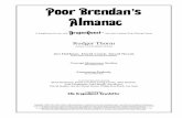 Poor Brendan s Almanac - Fantasist.net · 2004-10-28 · Poor Brendan’s Almanac. Feedback and commentary are the best ways to work out the bugs and to help make this more useful