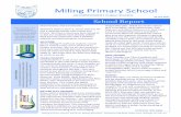 Miling Primary School · 2015-2017 usiness Plan, we wanted to ... - Michael Jordan “It’s not whether you get knocked down; it’s whether you get up.” - Vince Lombardi “Never