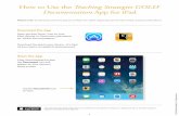 How to Use the Teaching Strategies GOLD Documentation App ... · Documentation App for iPad Download the App Open the App Store sm icon on your iPad, iPhone, or iPod touch and search