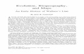 Evolution, Biogeography, and Maps: An Early History of Wallace's … · 2017-06-09 · Evolution, Biogeography, and Maps An Early History of Wallace's Line By Jane R. Camerini* A
