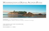 WASHINGTON’S OCEAN ACTION PLAN · With its high population and highly urbanized areas, the Puget Sound tends to have greater problems with water pollution, stormwater runoff, and