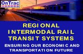 REGIONAL INTERMODAL RAIL TRANSIT SYSTEMS...• ACOG completed Intermodal Hub Study • OKC acquired Santa Fe Station through MAPS 3 • OKC redeveloping Santa Fe Station with $28.4