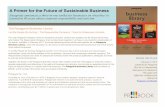 A Primer for the Future of Sustainable Businessprbythebook.com/.../2016/11/Patagonia-Business...4.pdf · Tools for Grassroots Activists: Best Practices for Success in the Environmental