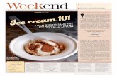 Week end - | Mountain View Online...it’s just as fun to make ice cream at home. Though the recipes are simple, there is an art to achieving that perfectly creamy, mouthwatering consistency