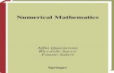 Numerical Mathematics - UJEPphysics.ujep.cz/~jskvor/NME/DalsiSkripta/Quarteroni... · 2012-04-05 · Principles of Numerical Mathematics 33 ... 4.3 Stationary and Nonstationary Iterative