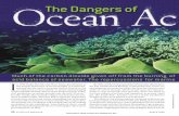 The Dangers of Ocean Acidification - STEM Pre-Academy · ber’s method to all the JGOFS and WOCE data, an exercise completed in 2004, suggests that the ocean has absorbed ful-ly