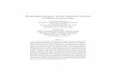 Riemannian Geometry for the Statistical Analysis of ...ferential geometry of diffusion tensors has also been used in [8], where the diffusion tensor smoothing was constrained along