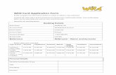 Wild Card Application Form - CapeNature€¦ · Wild Card Application Form Kindly complete the information below to renew or obtain a new wild Card. Forward this back with a proof