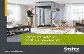 Step inside a Stiltz HomeLift · fit your lift while maximizing your living space. The Trio range gives you the convenience of a larger lift car size if you need it - either now or