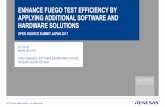 ENHANCE FUEGO TEST EFFICIENCY BY APPLYING ADDITIONAL ... · enhance fuego test efficiency by applying additional software and hardware solutions open source summit japan 2017 2017/05/31