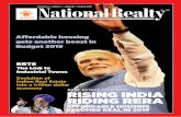 National Realty · Credit Linked Interest Subsidy component, interest subsidy of 6.5 percent on housing loans availed upto a tenure of 15 years will be provided to EWS/LIG categories,