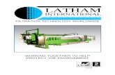 FILTRATION TECHNOLOGY WORLDWIDEIn House and Site Filtration Evaluation Trials 15 Spares and Service 16 A Filter Press Operation 17 Features and Benefits of a Latham International Filter