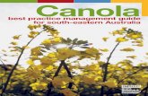 Canola - Home - GRDC · Canola best practice management guide 5 Introduction 1. Introduction Don McCaffery, NSW DPI Canola is the major broadleaf rotation crop in the grain producing