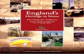 Heritage in Stone - English Stone Forum - Eric Robinson.pdf · 2017-01-17 · (often clay minerals), these separating out in the course of recrystallisation of the original limestone.