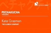 Kate Grasman - Amazon Web Servicestbmconference.org.s3.amazonaws.com/...PechaKucha...PECHAKUCHA Kate Grasman THE CLOROX COMPANY. Clorox&TBM–Our&Track&Discipline& IT&Planning! Kate&Grasman!