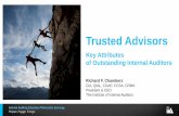 Trusted Advisors - The Institute of Internal Auditor Relations Document… · – Prescience • Rotational assignments yield strong relationships. Inspirational Leadership • Inspirational