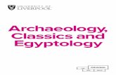 Archaeology, Classics and Egyptology · 2019-06-18 · 02 aculty of umanities and ocial ciences chool of istories Languages and Cultures rchaeology Classics and gyptology Bring theory