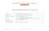 Smart Metering for the UK · HubNet Position Paper Smart Metering for the UK 7 Figure 4 – Climate change directives and UK energy policy responses as justification for smart metering