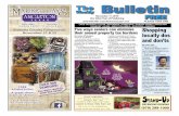 Our 22nd Year of Publishing November 17, 2015 · Page 2 THE BULLETIN November 17, 2015 (979) 849-5407  ABOUT US John and Sharon Toth, Owners and Publishers