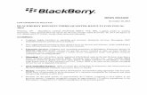 BLACKBERRY REPORTS THIRD QUARTER RESULTS FOR FISCALus.blackberry.com/content/dam/bbCompany/Desktop/... · BlackBerry will focus heavily, via internal development, on market segments