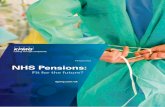 PENSIONS NHS Pensions · 2020-04-09 · Such a wide range of pensions issues has never before been seen by NHS employers or their employees. We believe that there is a need for NHS
