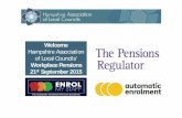 Welcome [] · Auto enrolment A new law means that every employer must automatically enrol workers into a workplace pension scheme if they: • are aged between 22 and State Pension