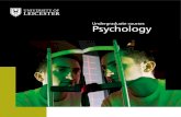 Undergraduate courses Psychology · of psychology by introducing major approaches to psychology, including cognitive psychology, visual and auditory perception, social psychology,